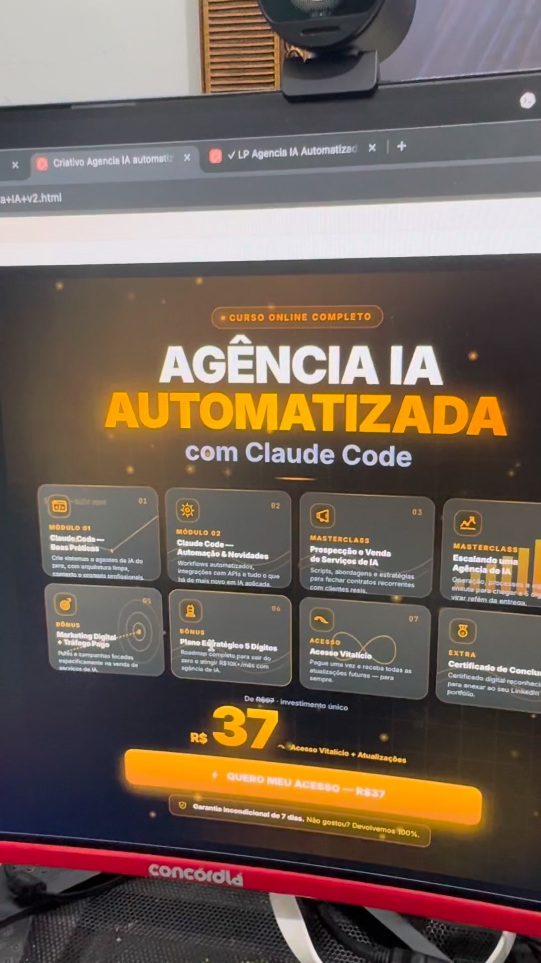 Rafael Castro  ad creative, July 2026