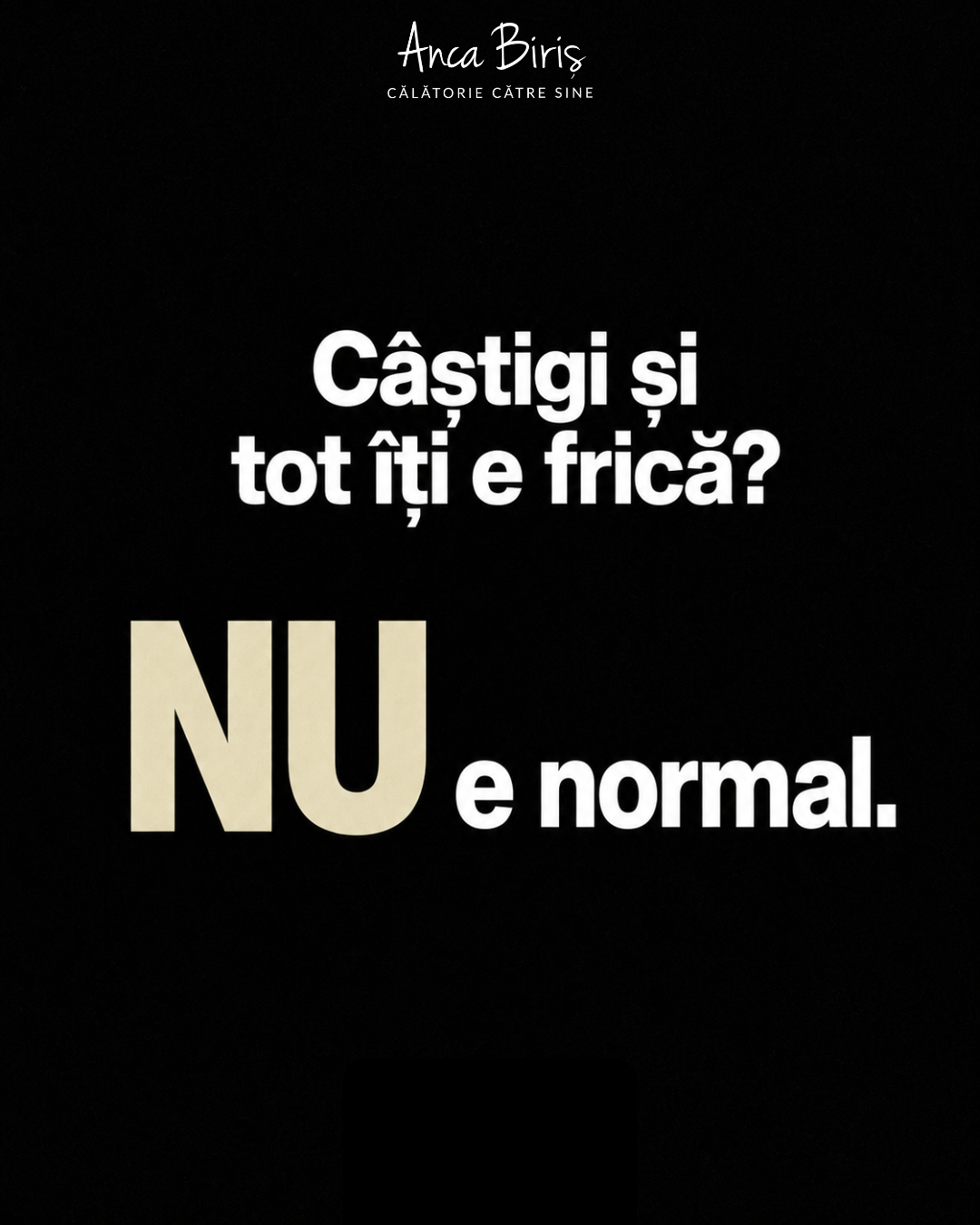 Transparent - Anca Biris ad creative, July 2026