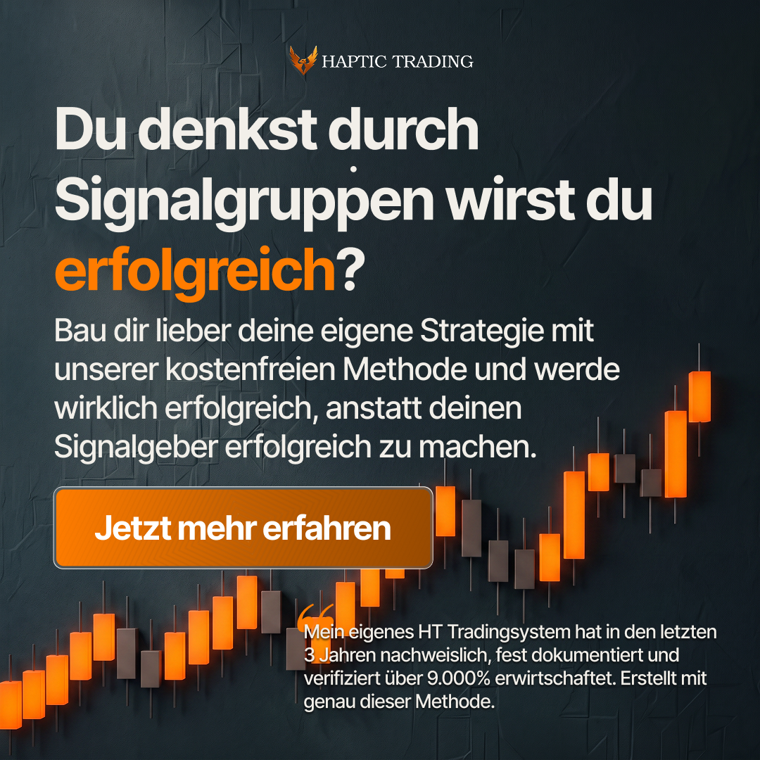 Haptic Trading ad creative, July 2026