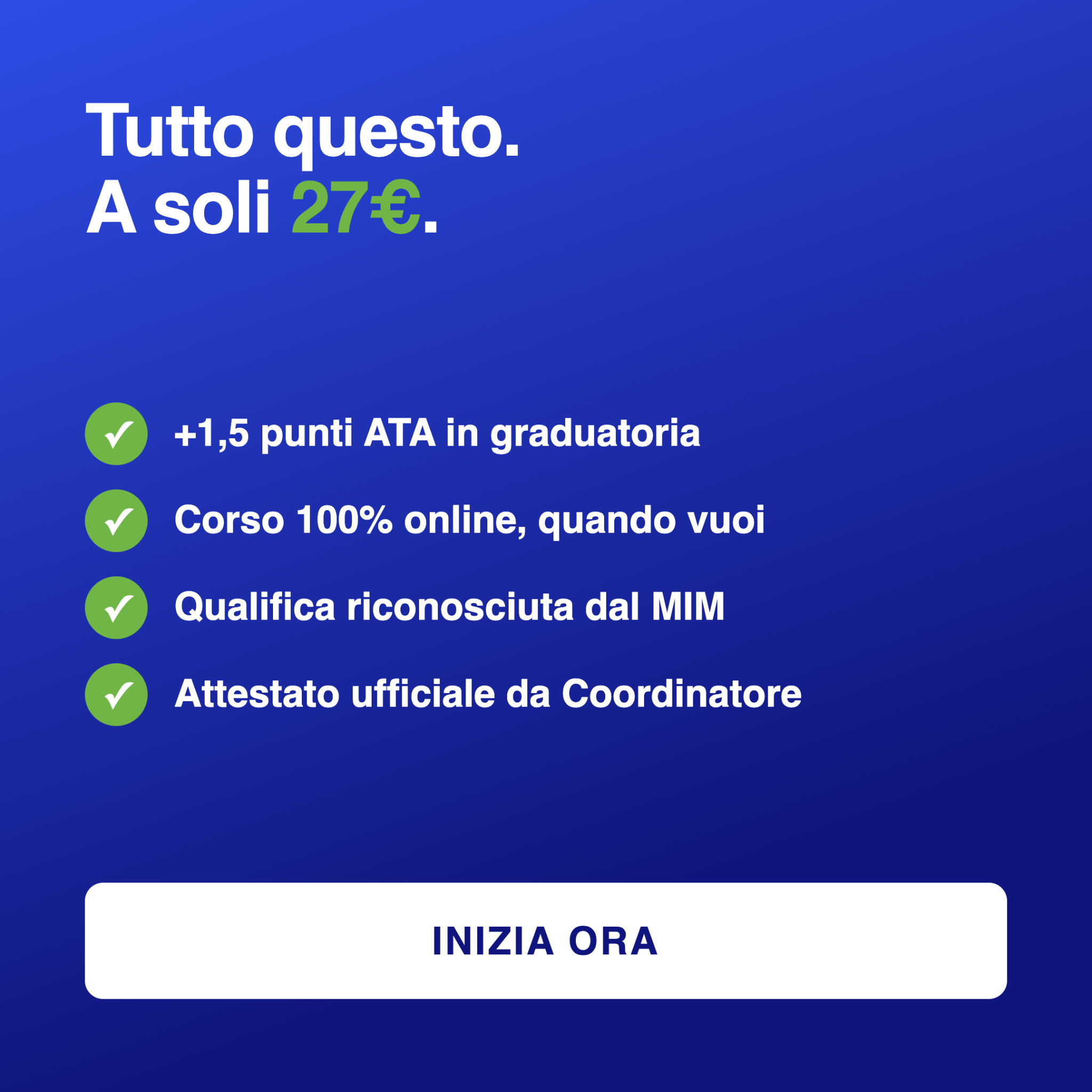 Scuola di Alta Formazione San Giuseppe Moscati ad creative, July 2026