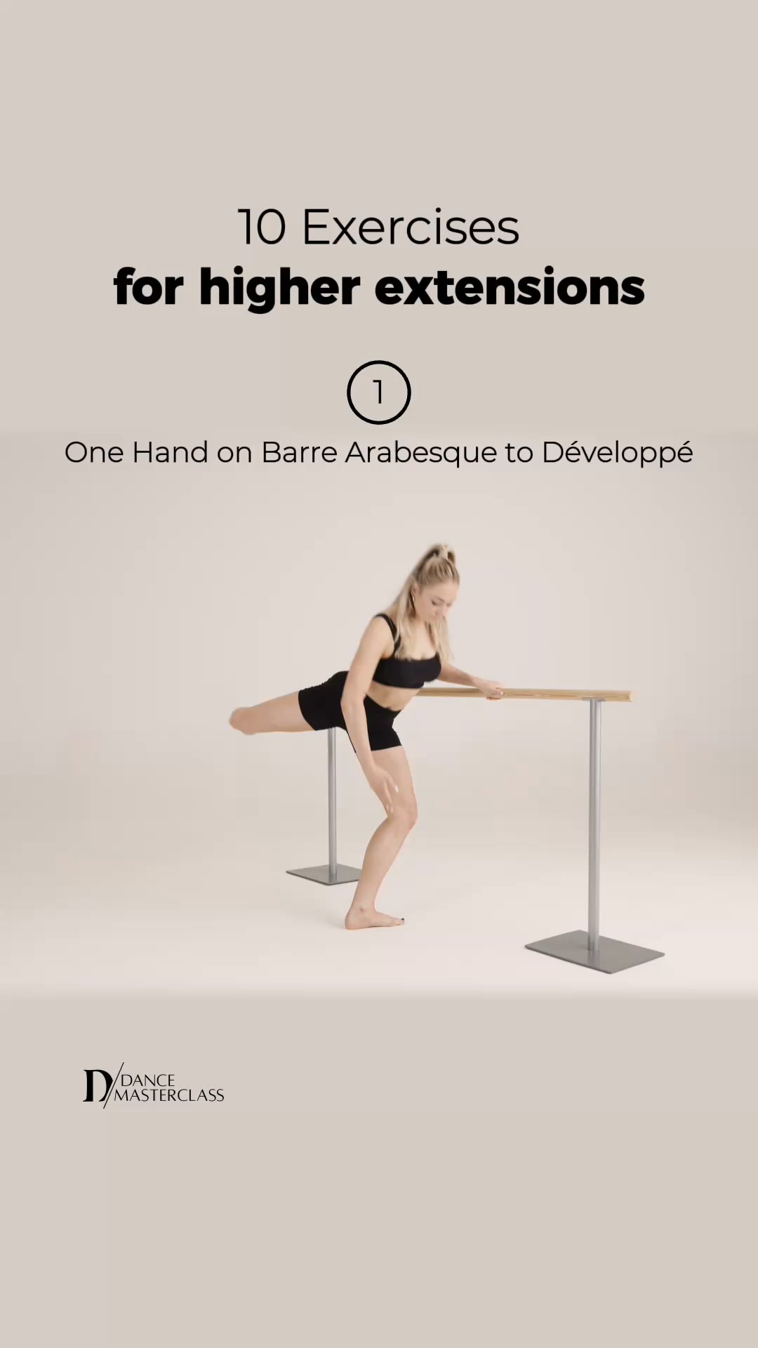 Dance Masterclass ad creative, July 2026