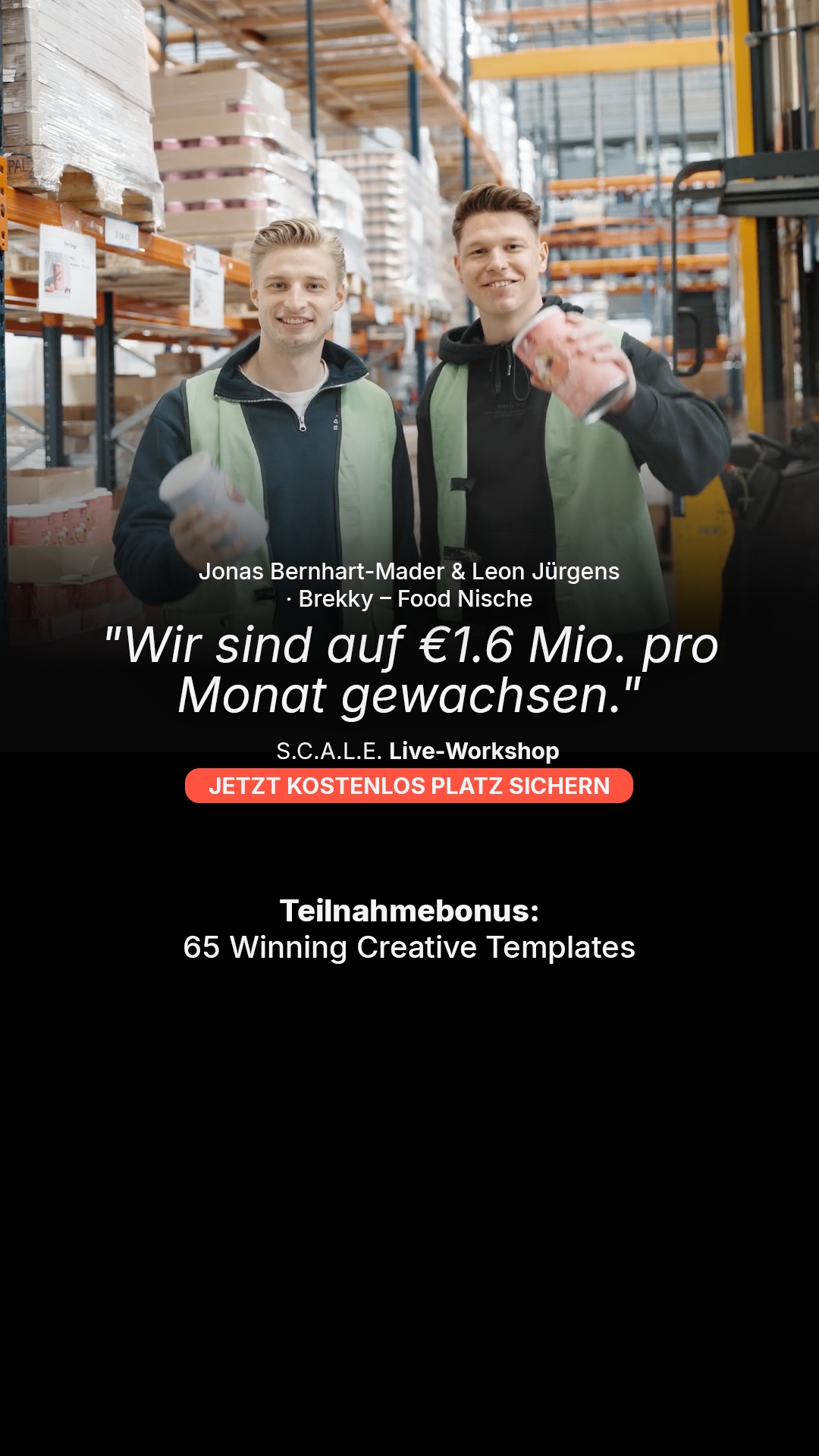 Daniel Bidmon ad creative, July 2026