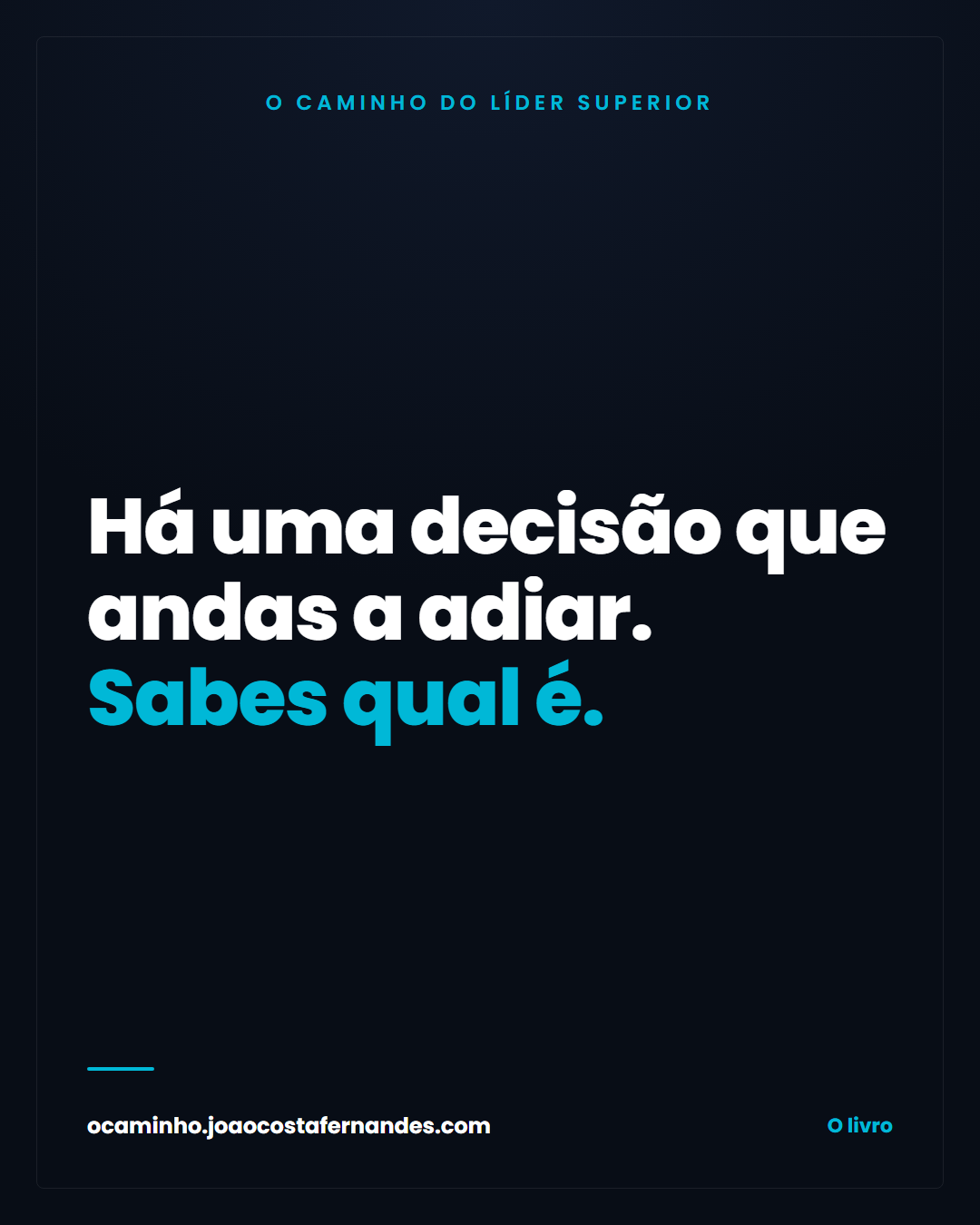 Joao Costa Fernandes Coaching ad creative, July 2026