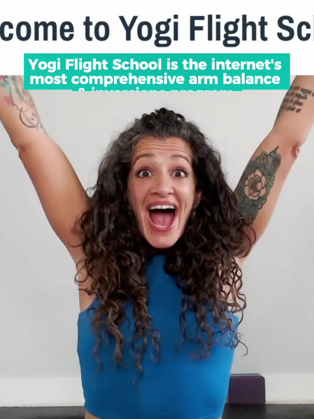 Yogi Flight School ad creative, July 2026