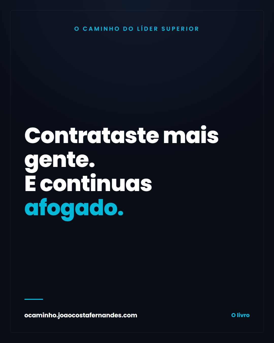 Joao Costa Fernandes Coaching ad creative, July 2026