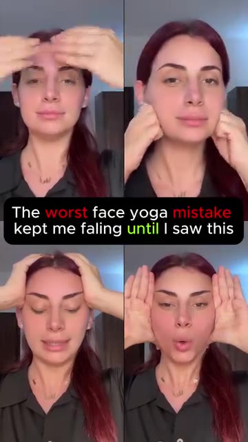 FaceYoga Challenge ad creative, April 2026