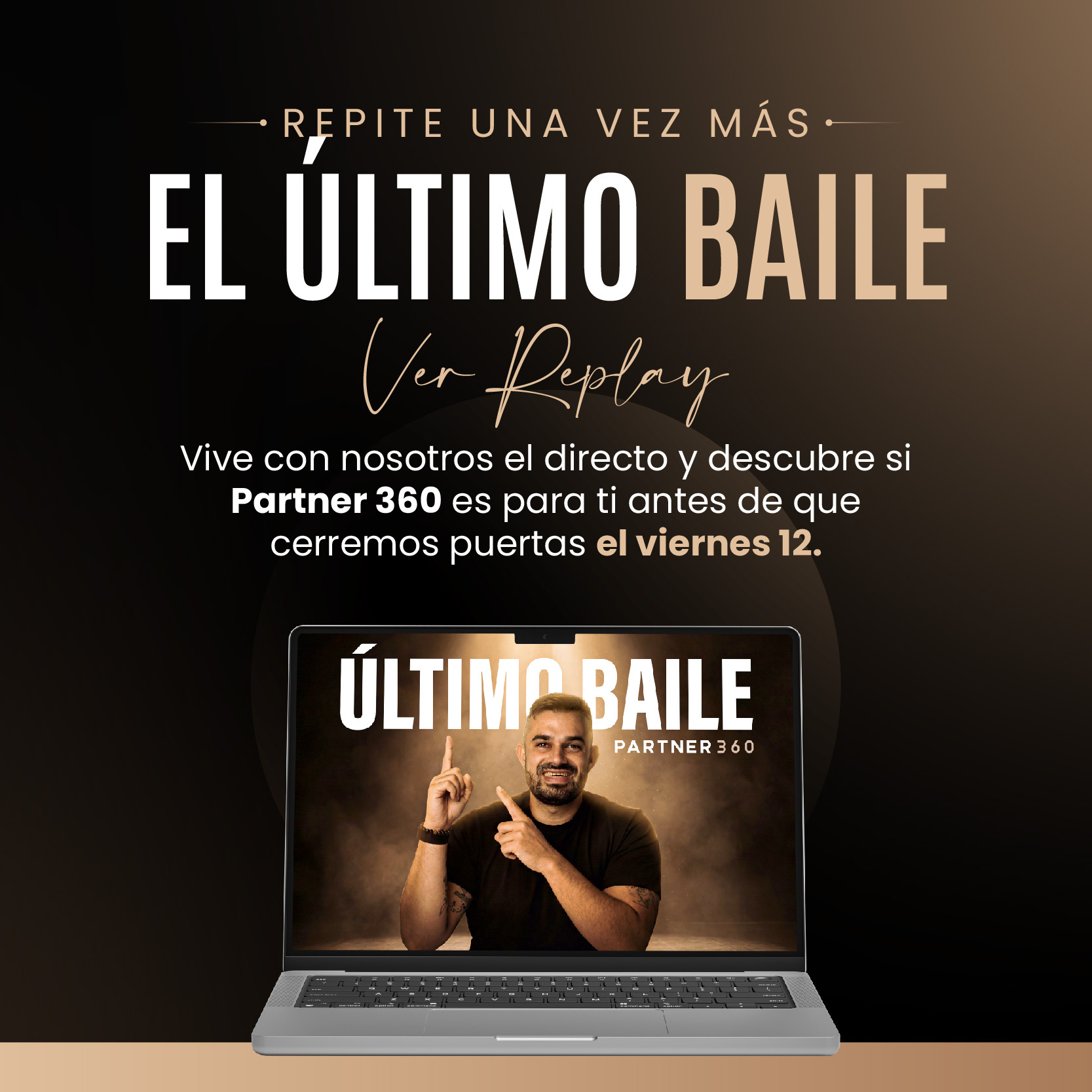 Partner 360 Academy ad creative, June 2026