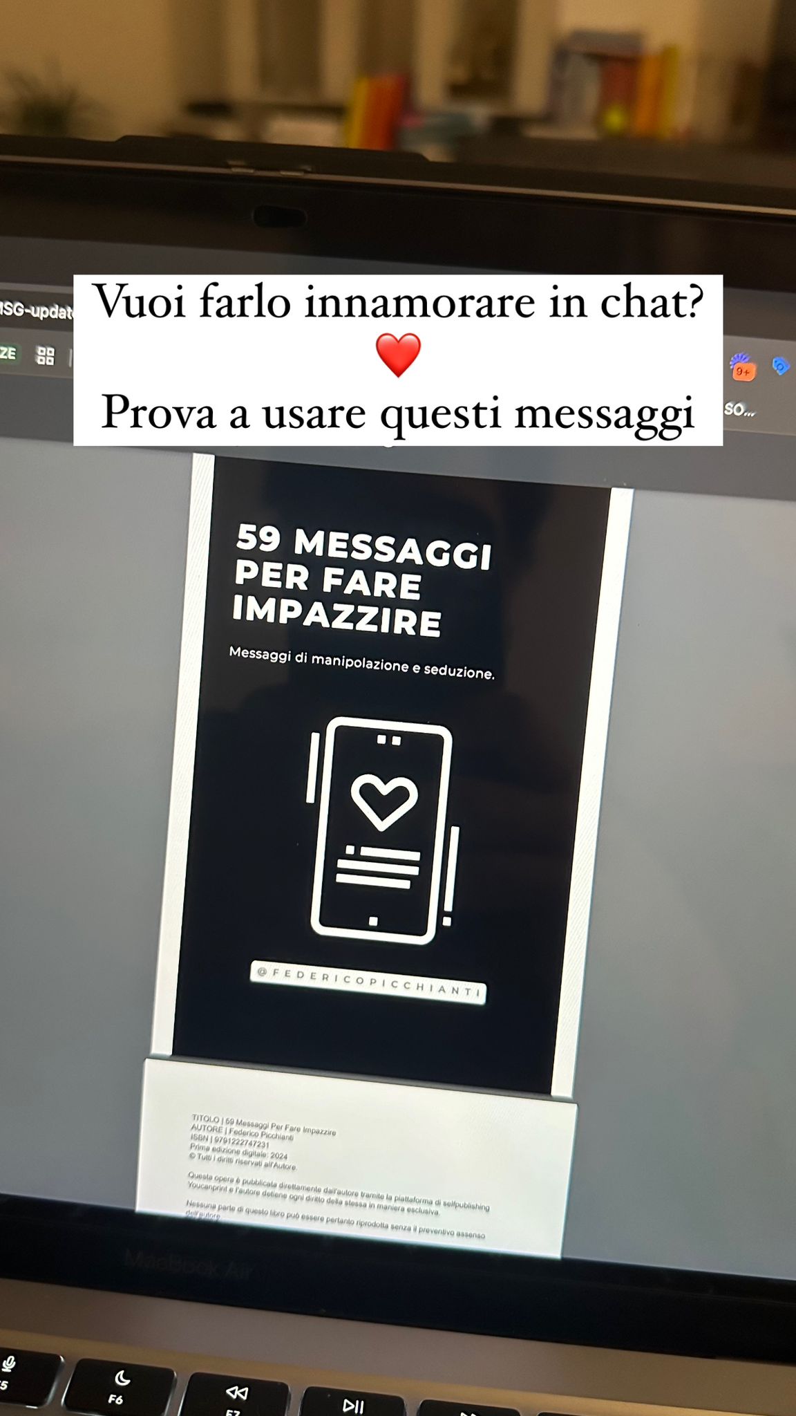 Federico Picchianti ad creative, May 2026
