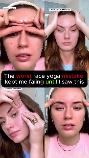 FaceYoga Challenge ad creative, April 2026