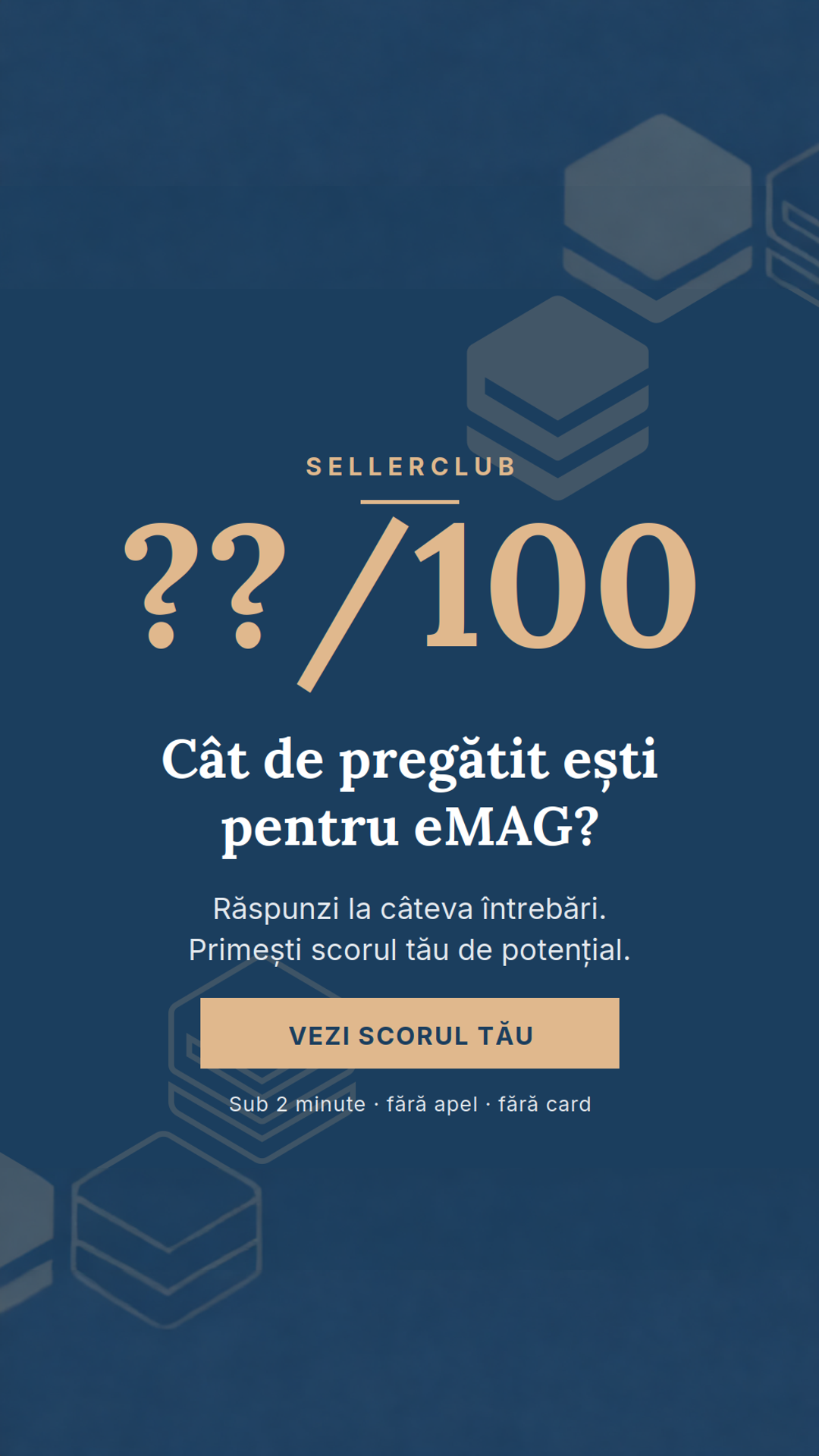 SellerClub ad creative, July 2026