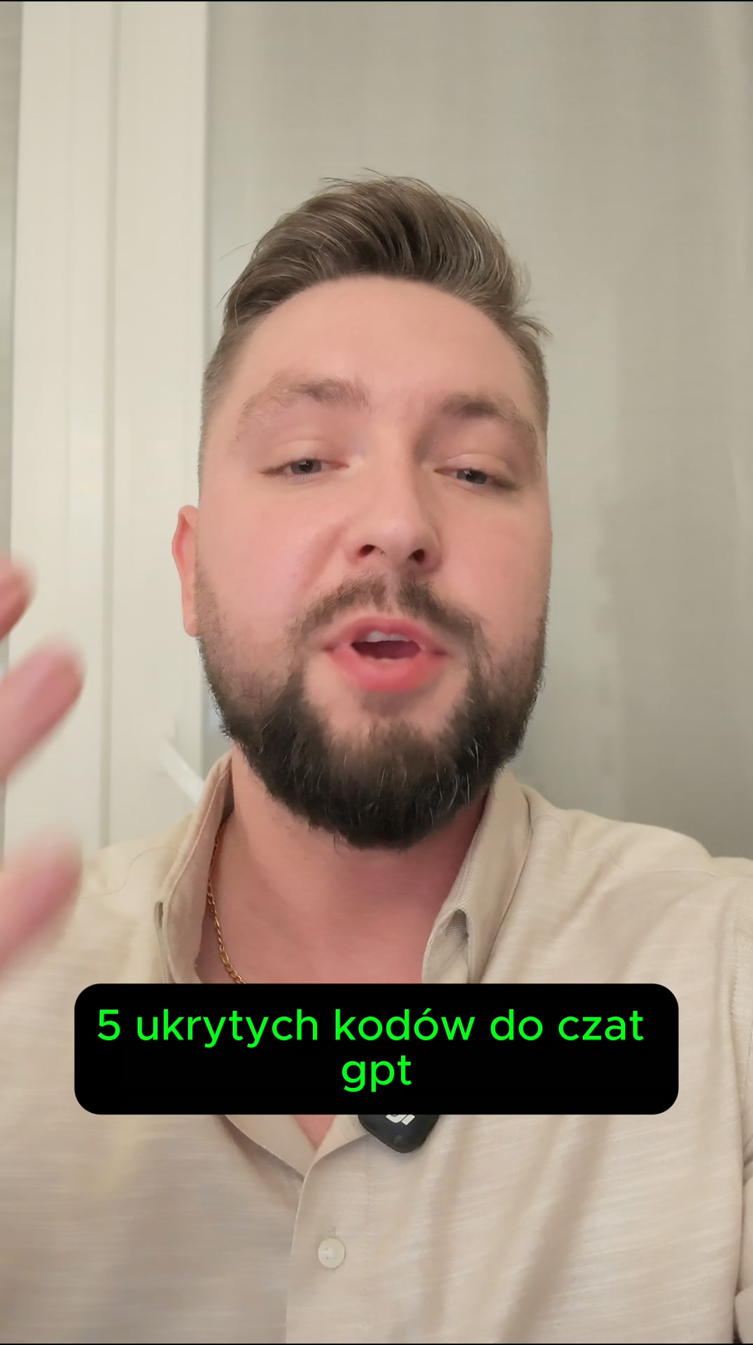 Michał Połuch ad creative, July 2026