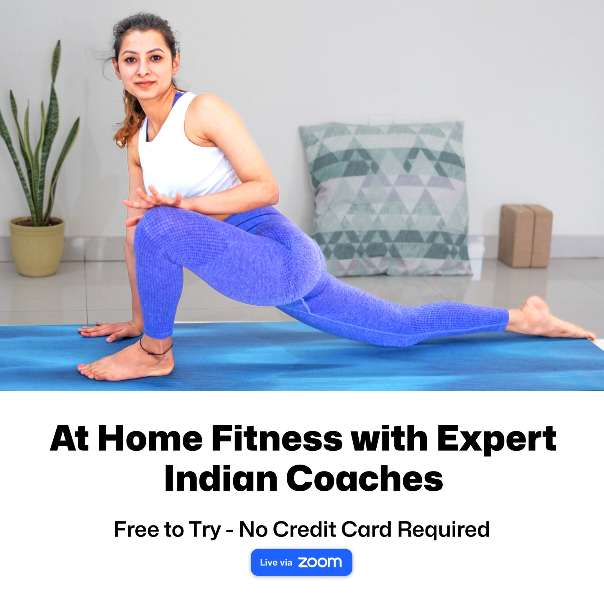My Yoga Teacher ad creative, April 2026