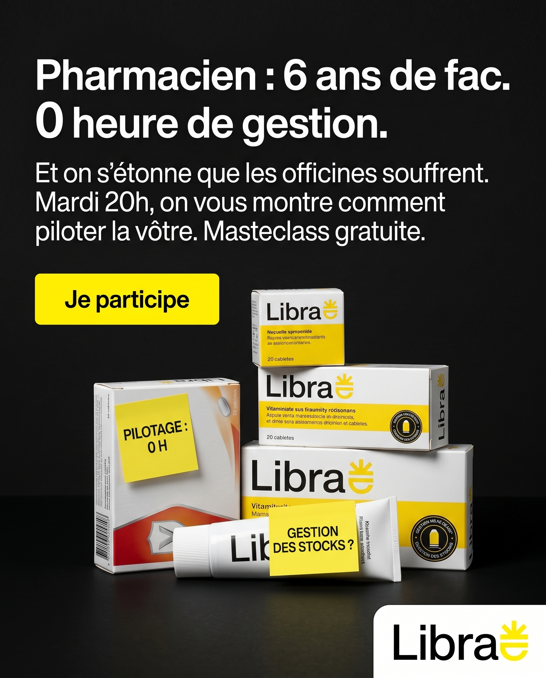 Romain Rousselet - Pharmacien Libre ad creative, June 2026