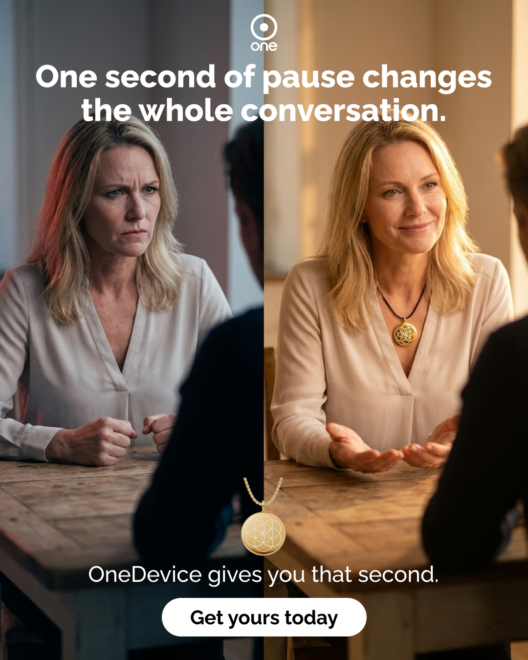 The One Device ad creative, July 2026