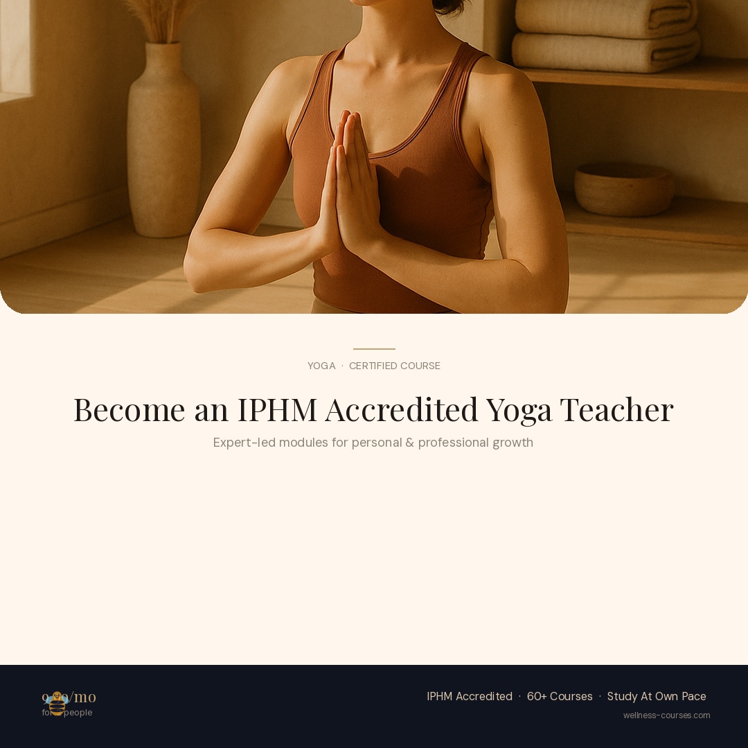 Wellness Courses ad creative, July 2026