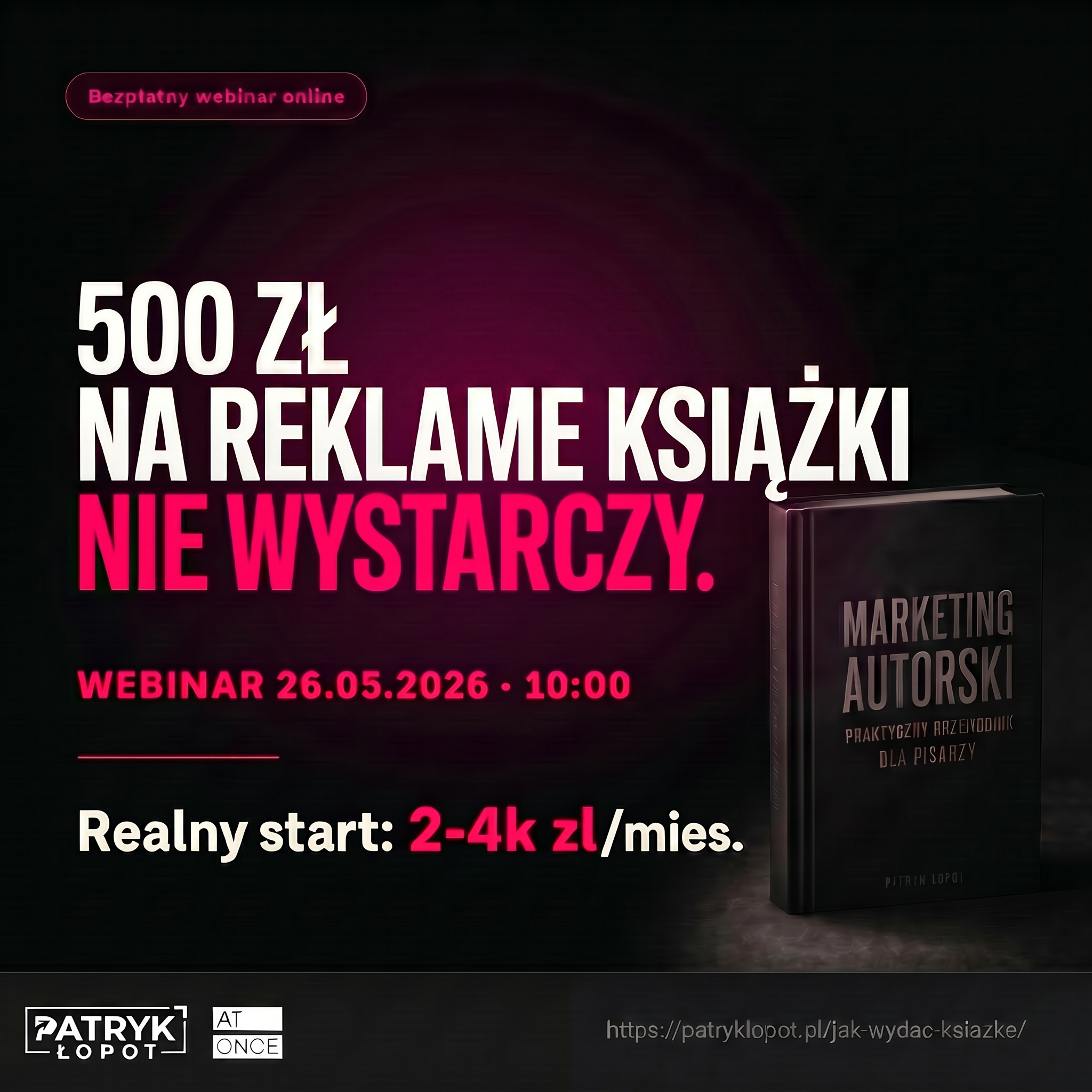 Patryk Łopot ad creative, May 2026