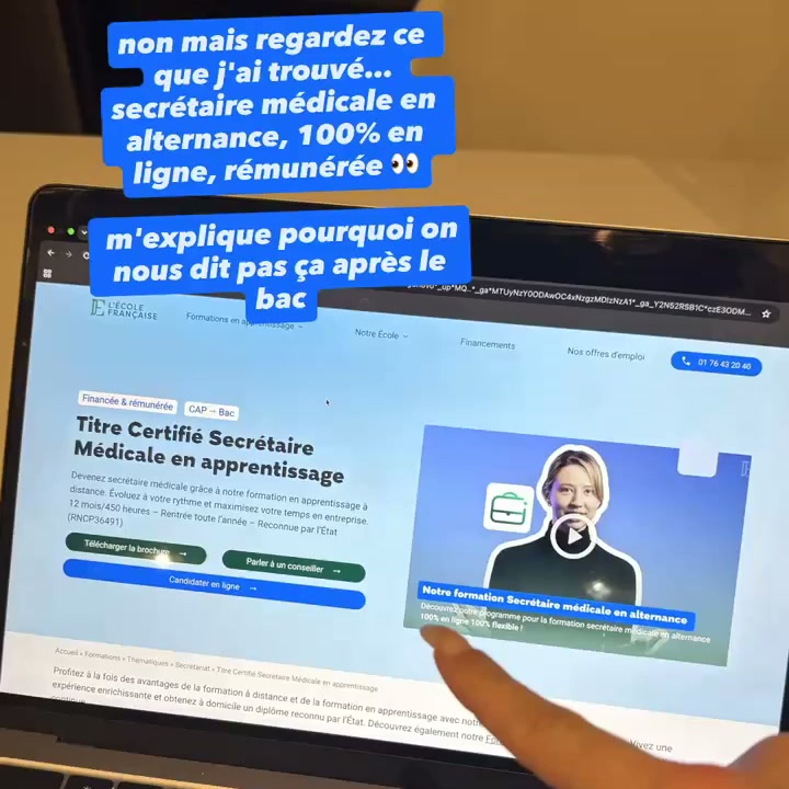 L'École Française ad creative, July 2026