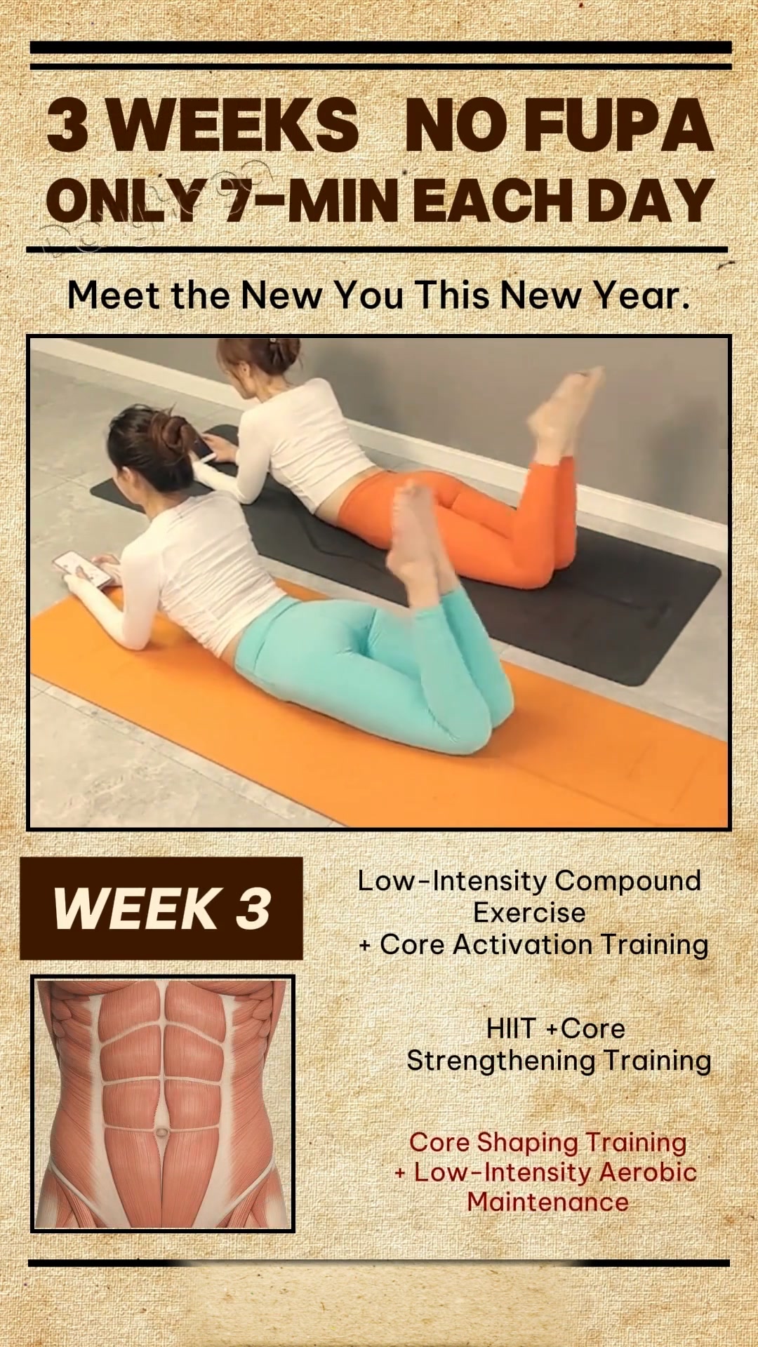 Lazy Yoga 28 Day Challenge ad creative, July 2026