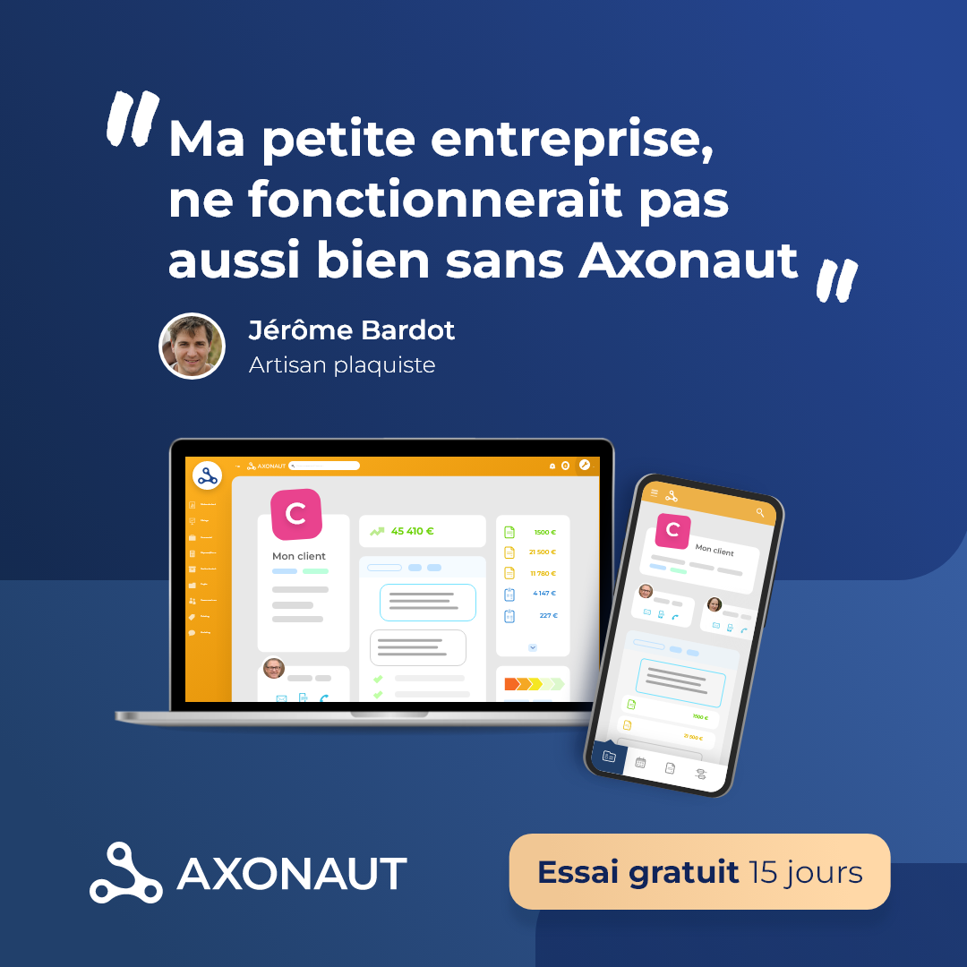 Axonaut ad creative, July 2026
