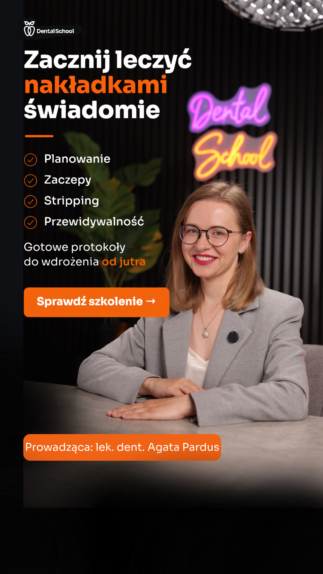dentalschool.pl ad creative, July 2026