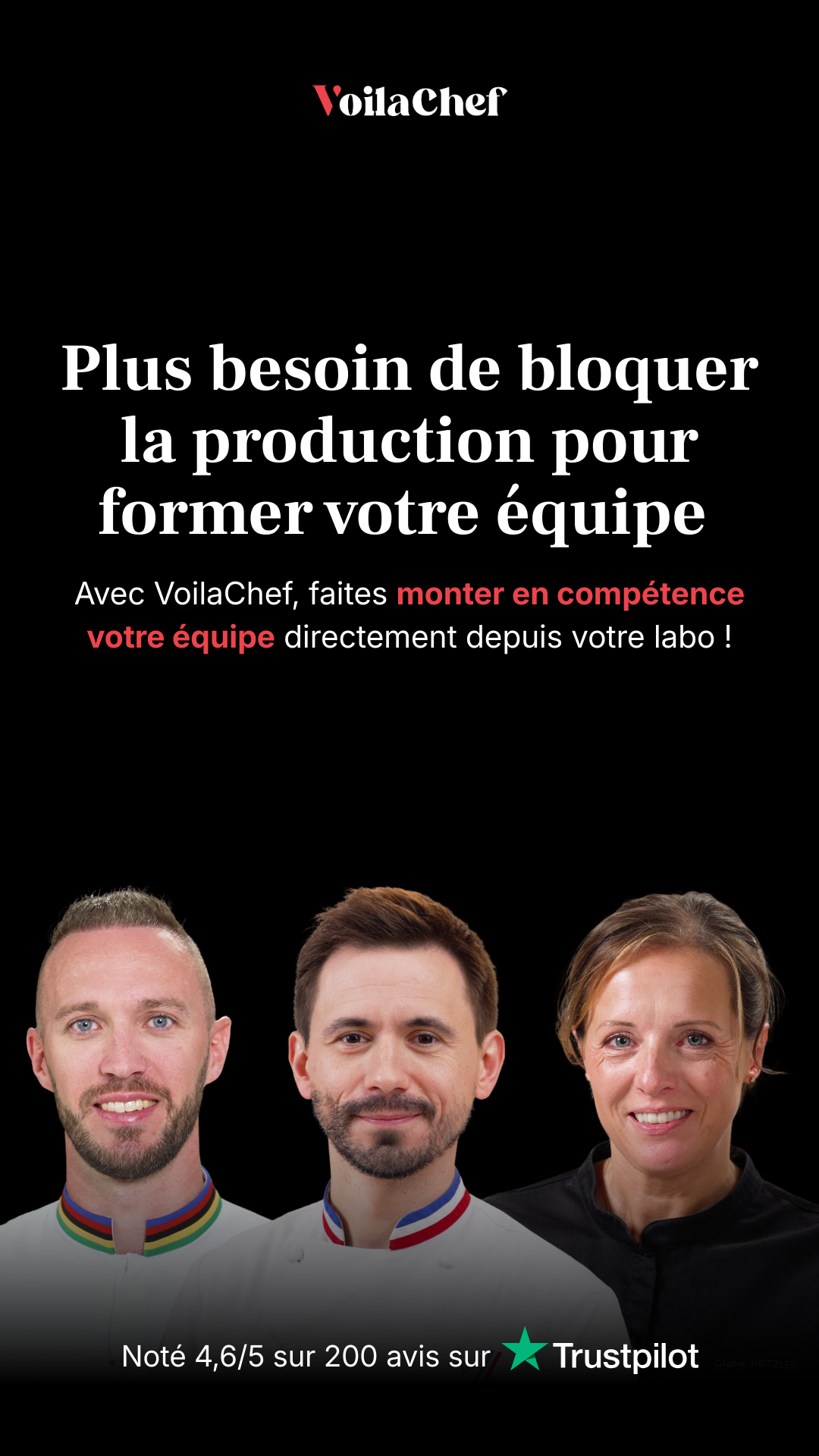 VoilaChef France ad creative, July 2026