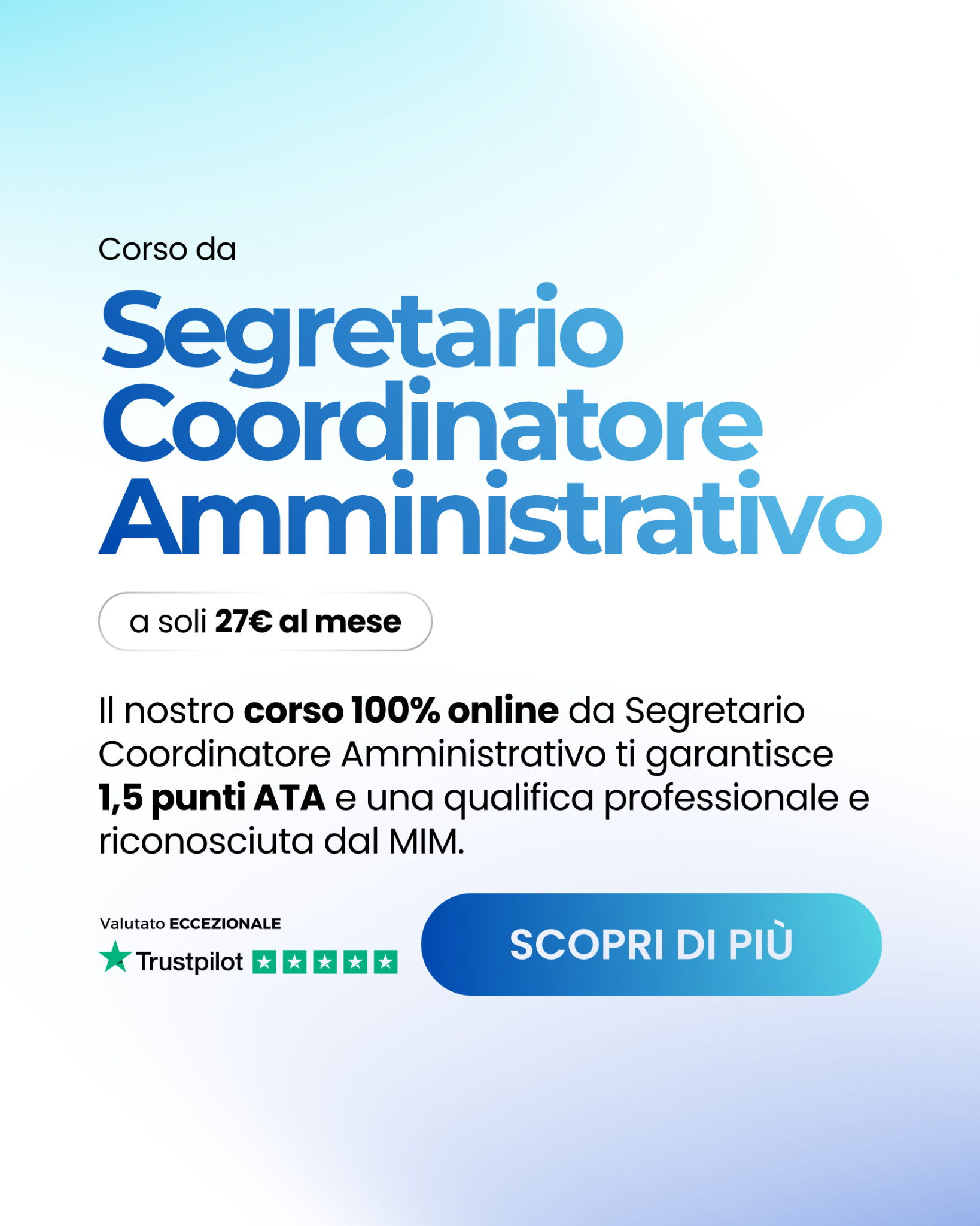 Scuola di Alta Formazione San Giuseppe Moscati ad creative, July 2026