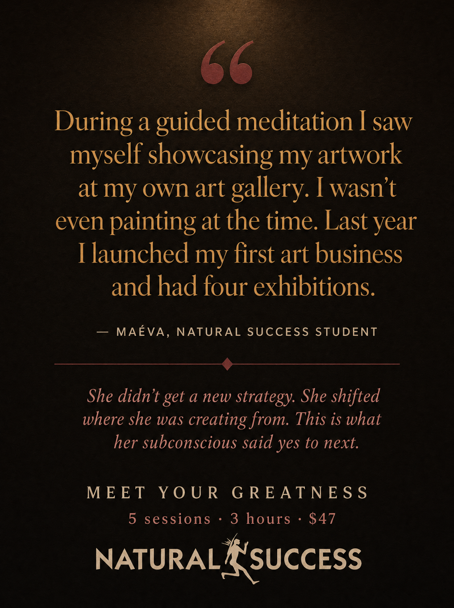 William Whitecloud ad creative, July 2026