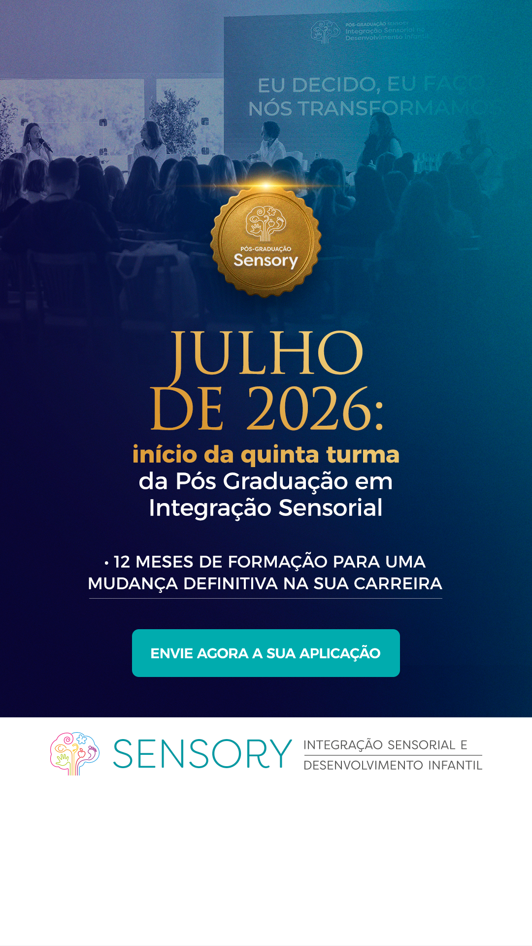Sensory - Integração Sensorial e Desenvolvimento Infantil ad creative, July 2026