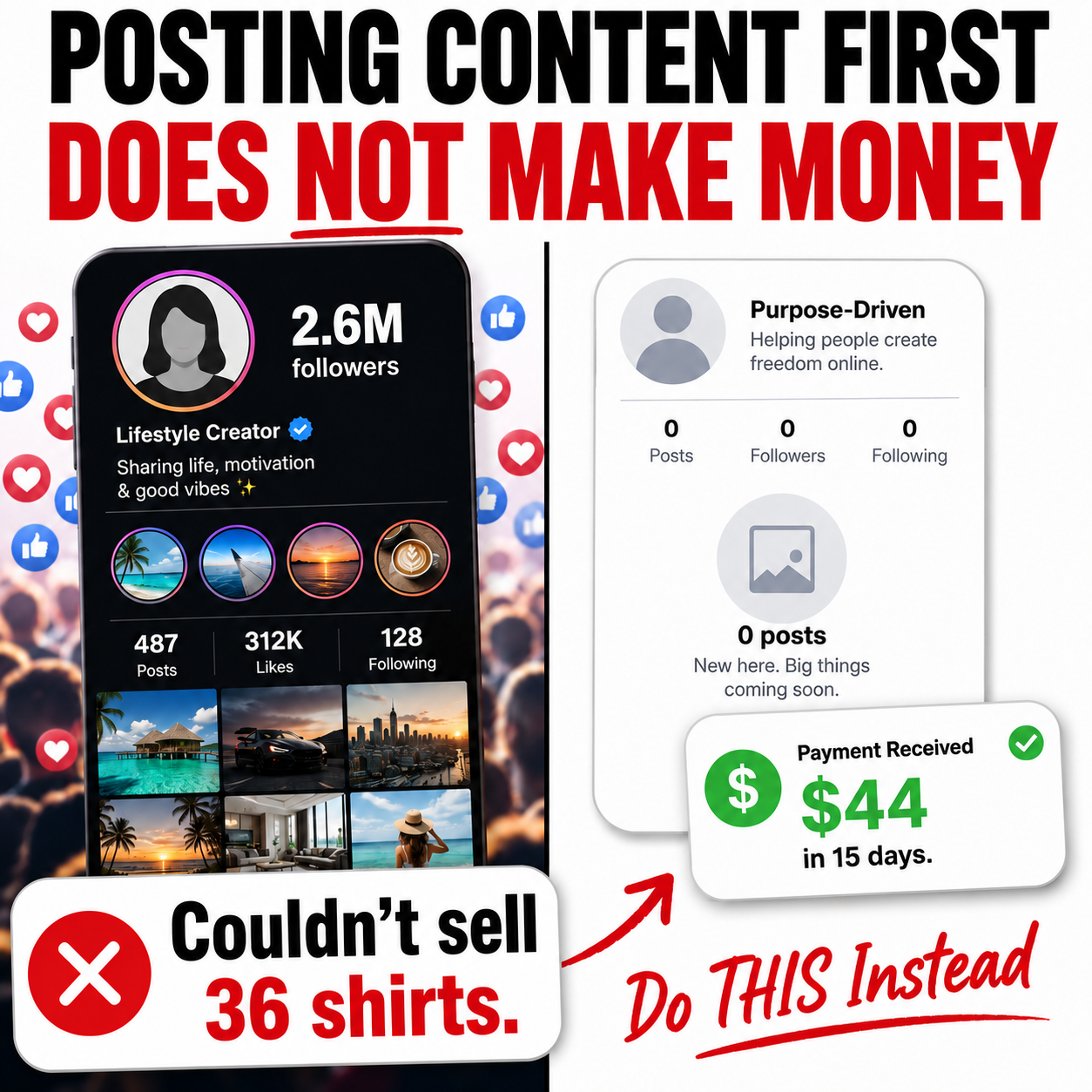 ScaleYourHustle ad creative, July 2026