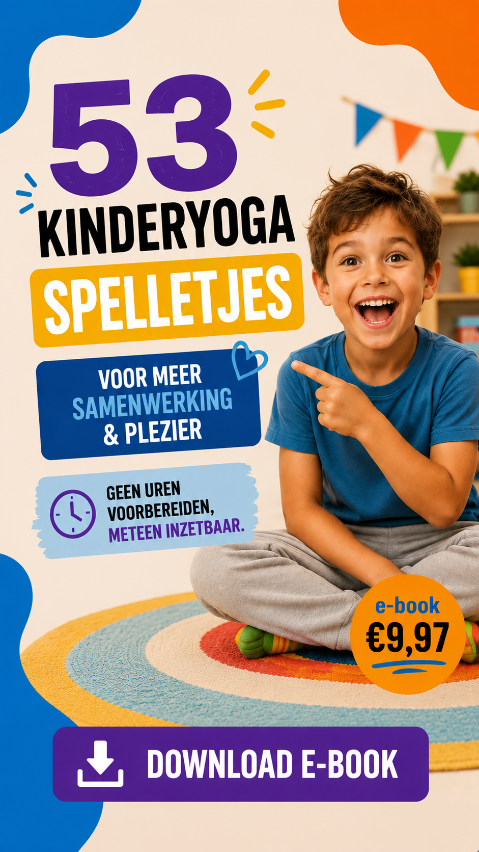 Kinderyoga Academie ad creative, July 2026
