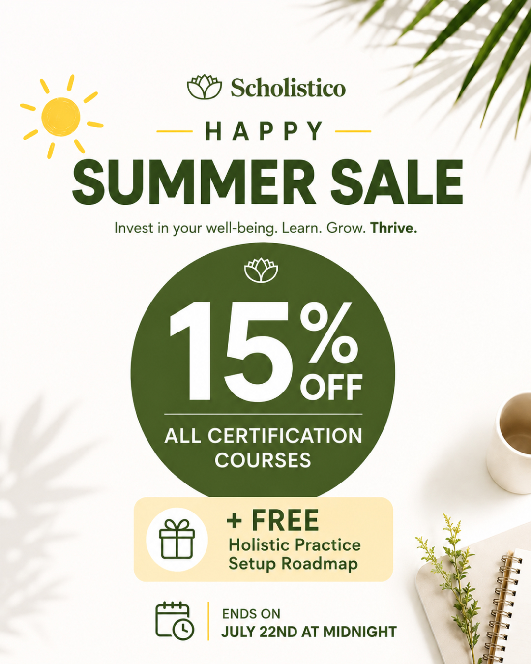 Scholistico ad creative, July 2026