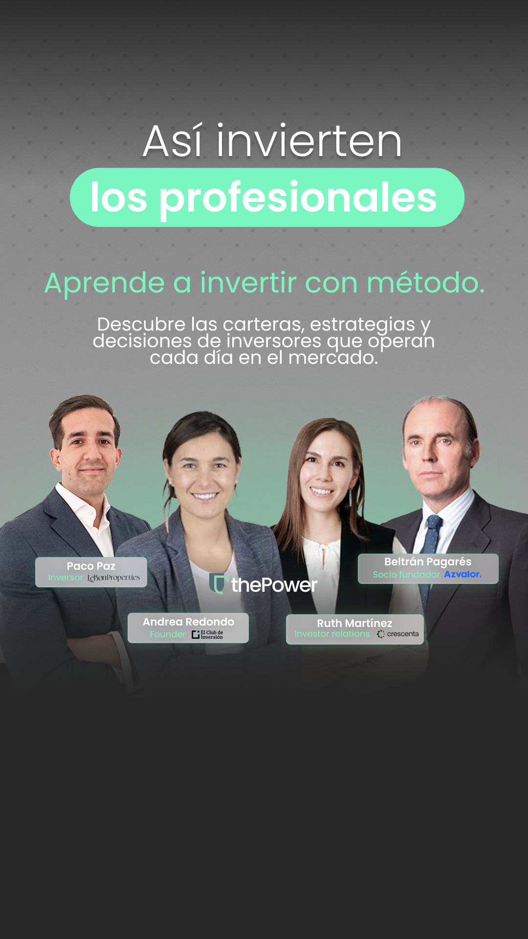 ThePower Business School ad creative, July 2026