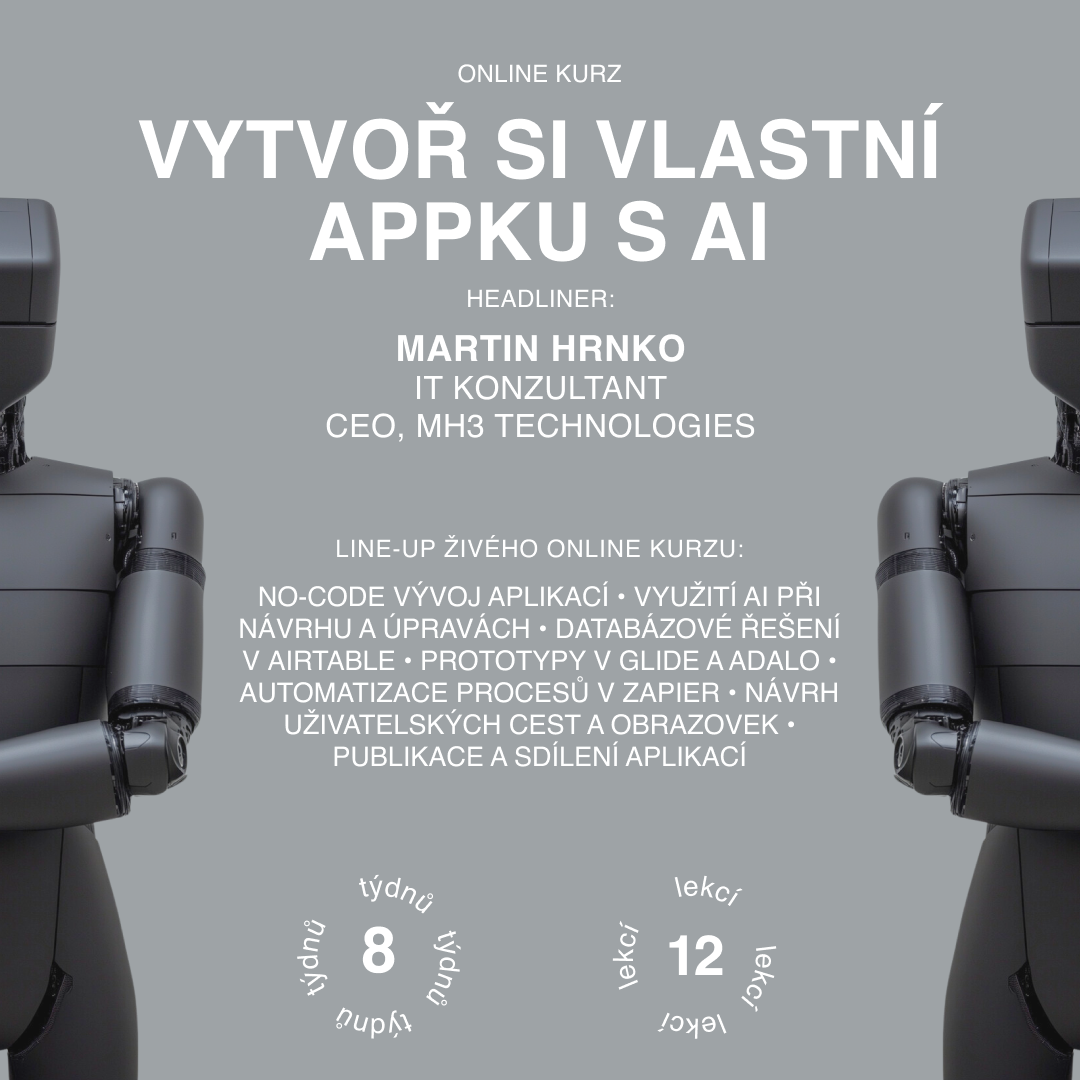 RobotDreams Czech ad creative, July 2026