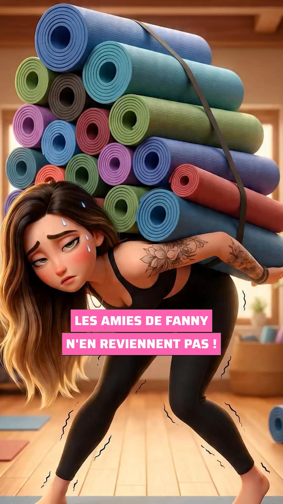 Académie du Yoga ad creative, April 2026
