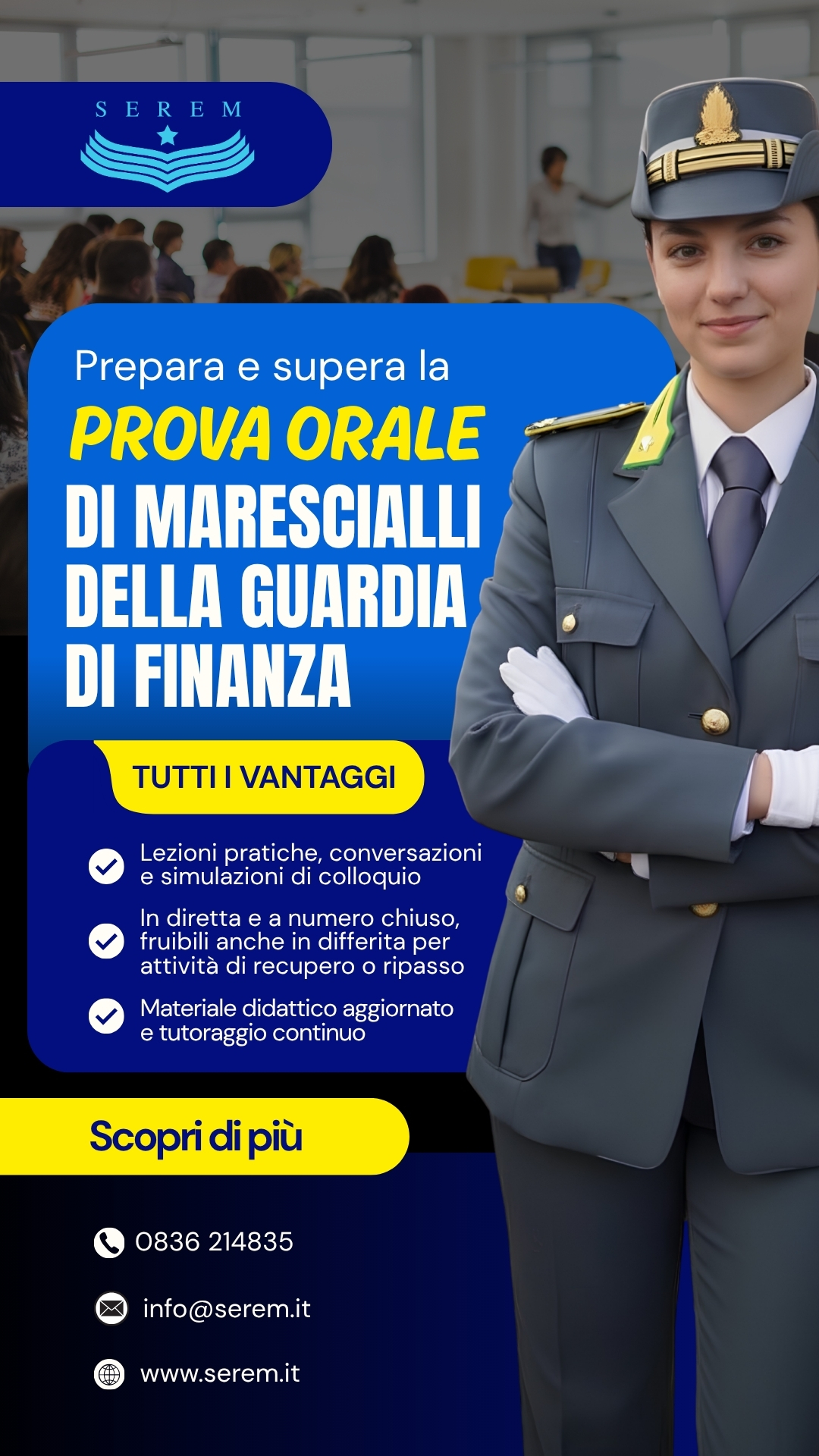 SEREM - Preparazione e formazione Concorsi ad creative, July 2026