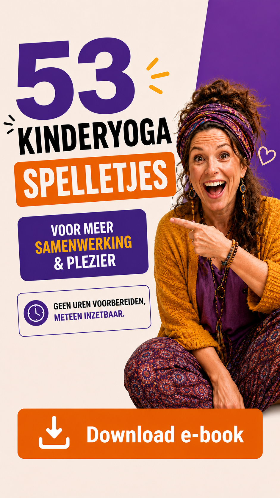 Kinderyoga Academie ad creative, July 2026