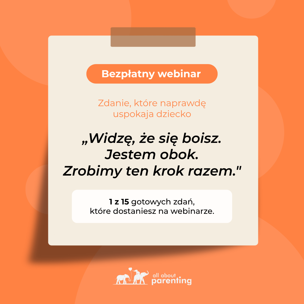 All About Parenting Polska ad creative, July 2026