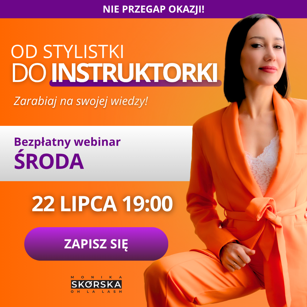 Monika Skórska szkolenia stylizacja rzes ad creative, June 2026