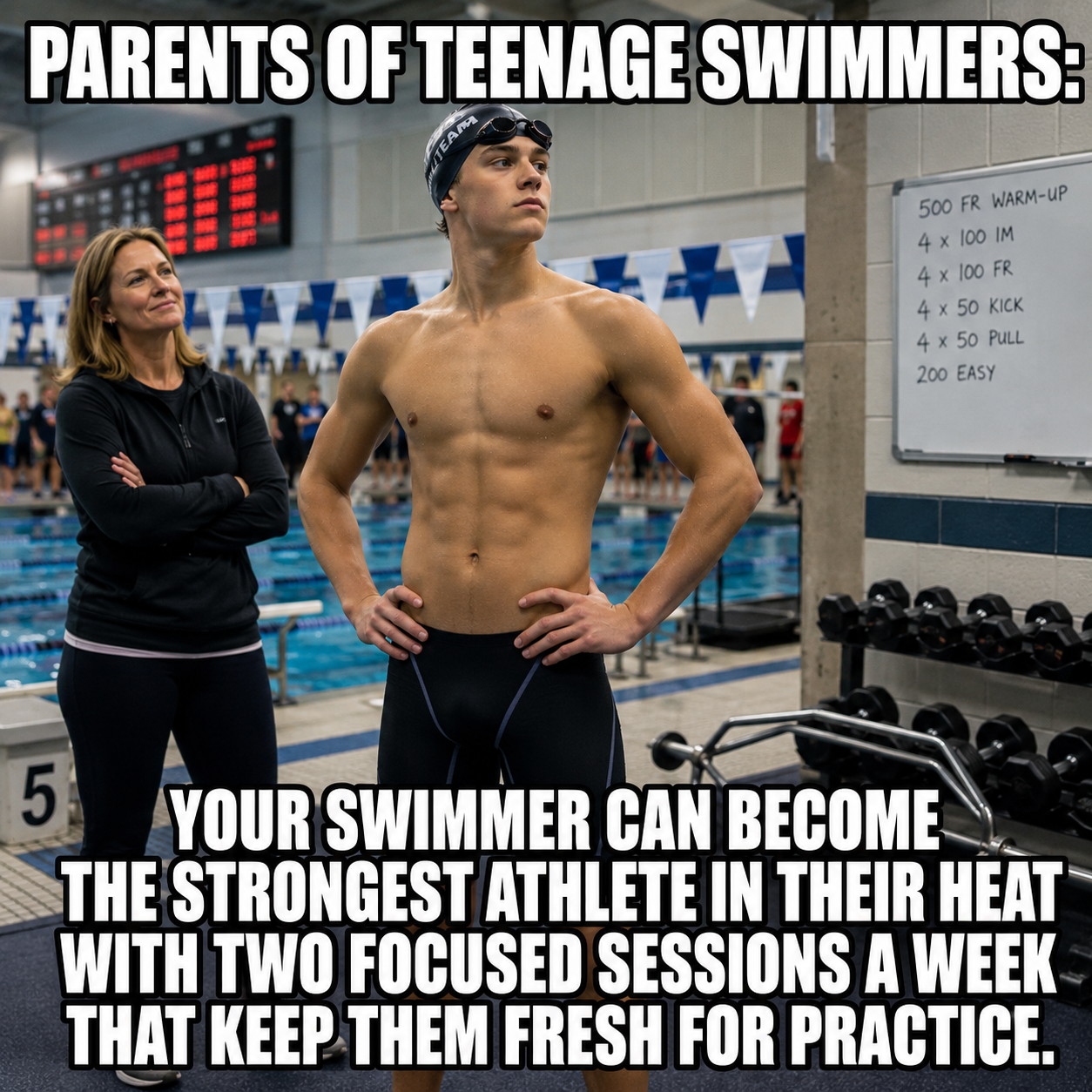 Jake Tyson - SwimStrength ad creative, July 2026