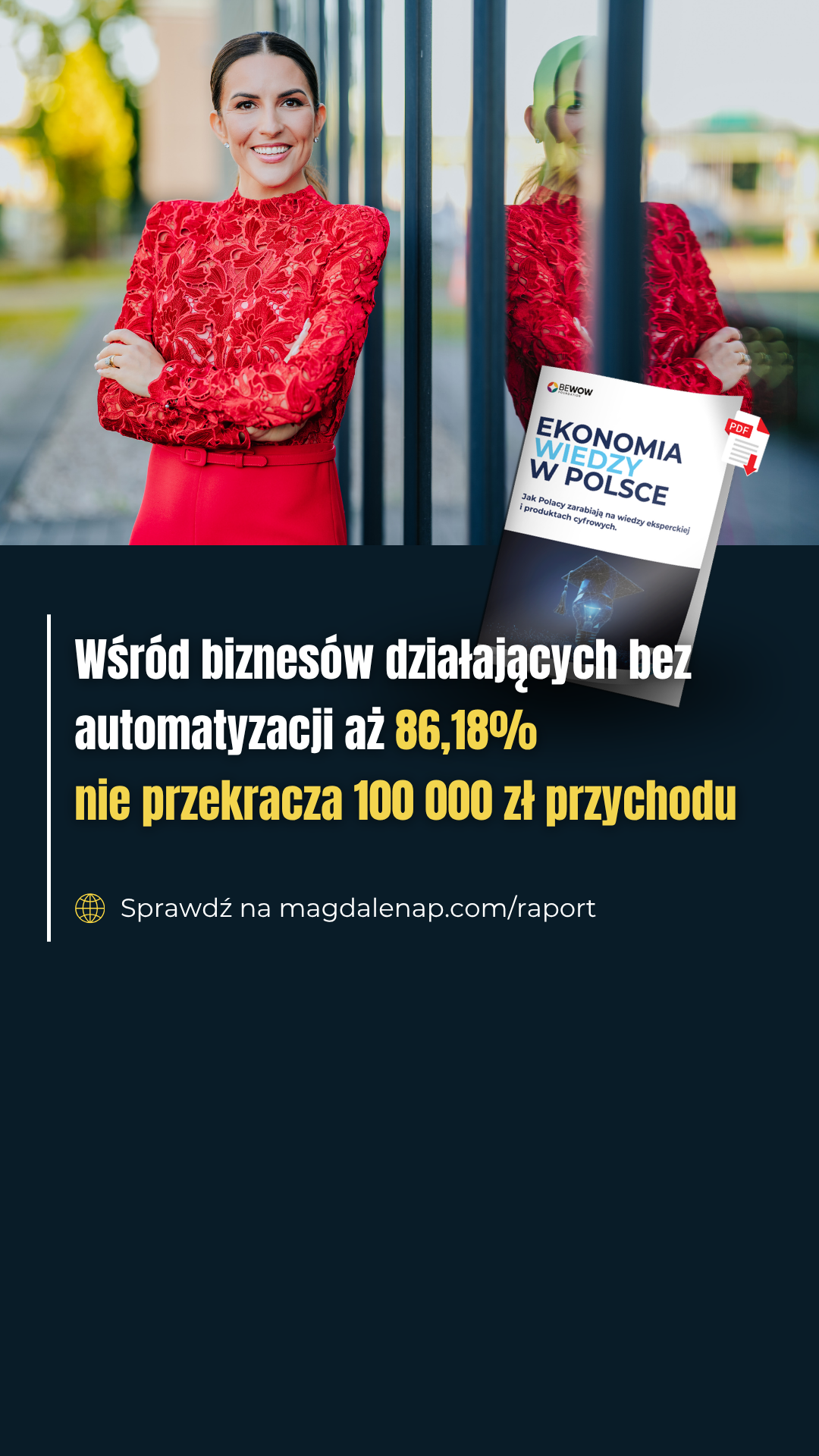Magdalena Pawłowska ad creative, July 2026
