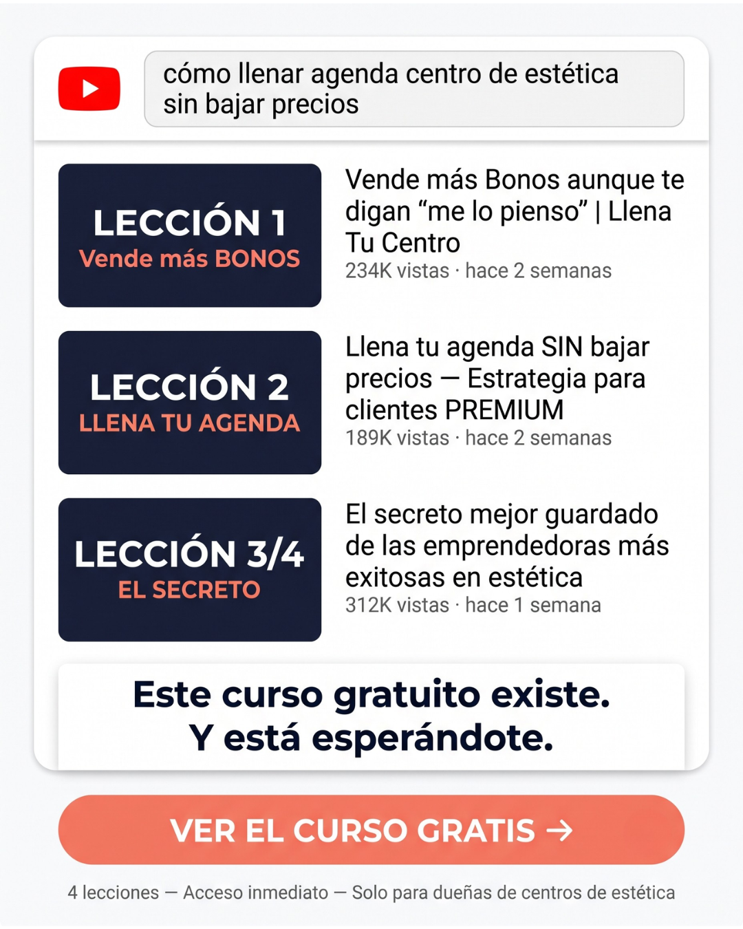Llena Tu Centro ad creative, July 2026