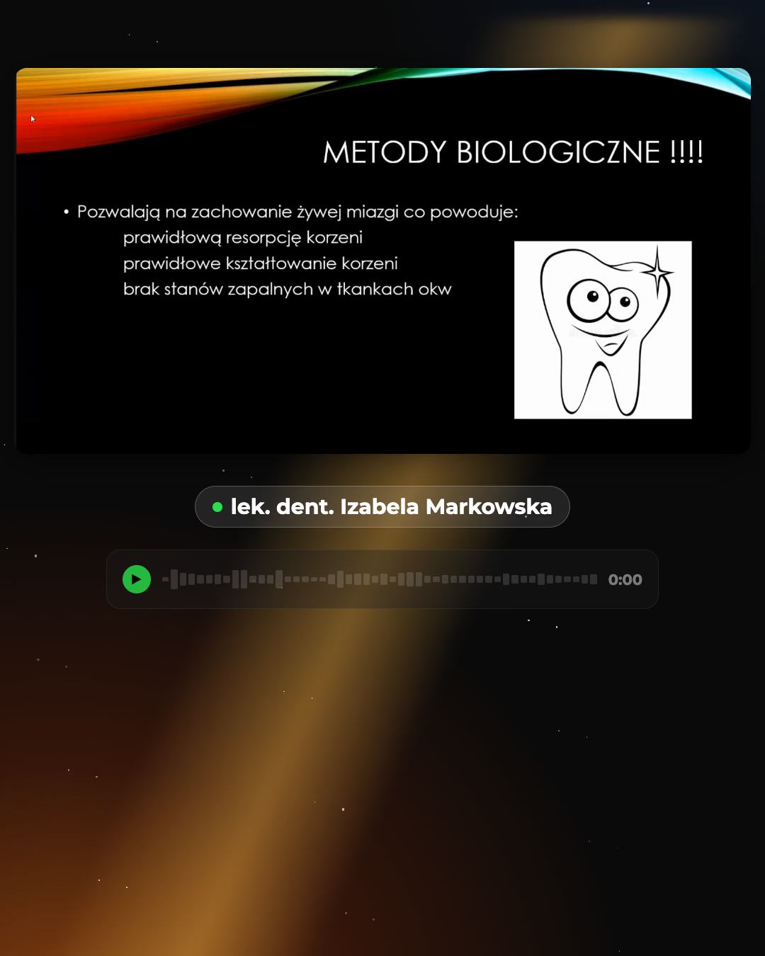 MyIkigai.pl - szkolenia online dla dentystów ad creative, July 2026