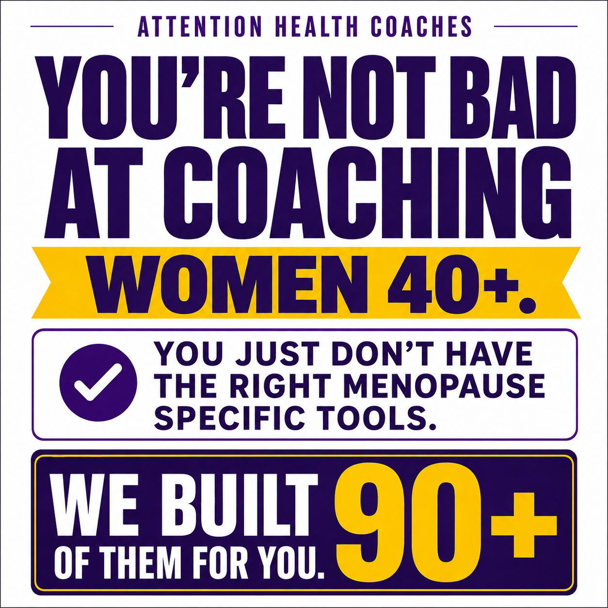 Fit Chicks Academy ad creative, July 2026