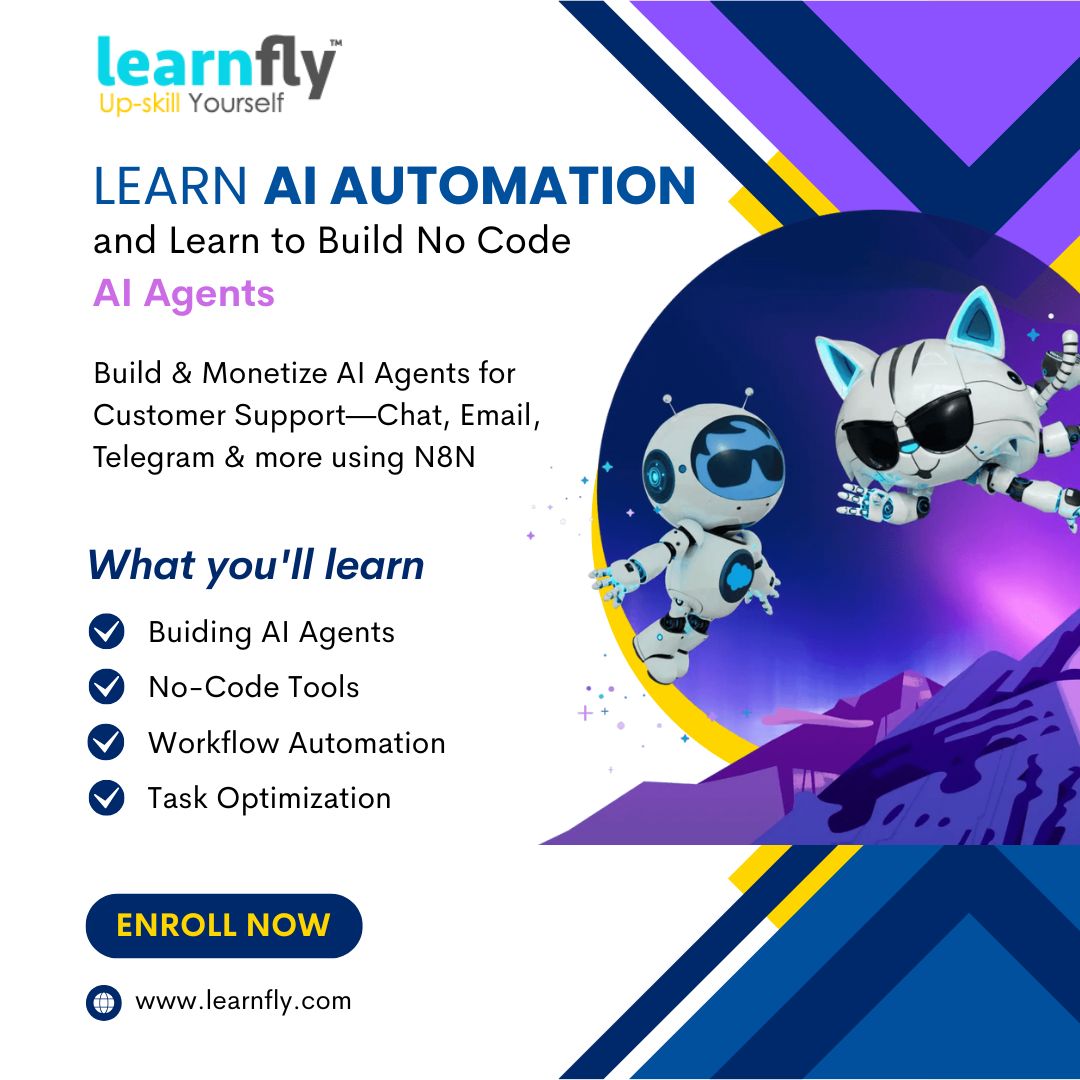 Learnfly Learning ad creative, June 2026