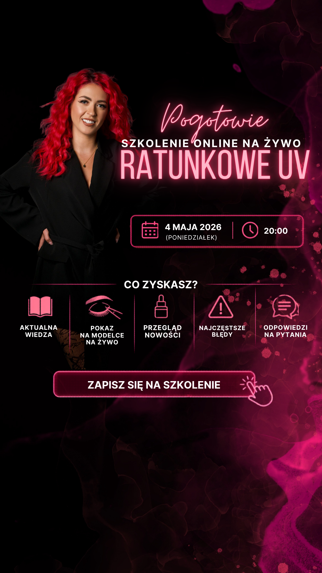 Ta różowa - Karolina Rozmysłowska ad creative, April 2026