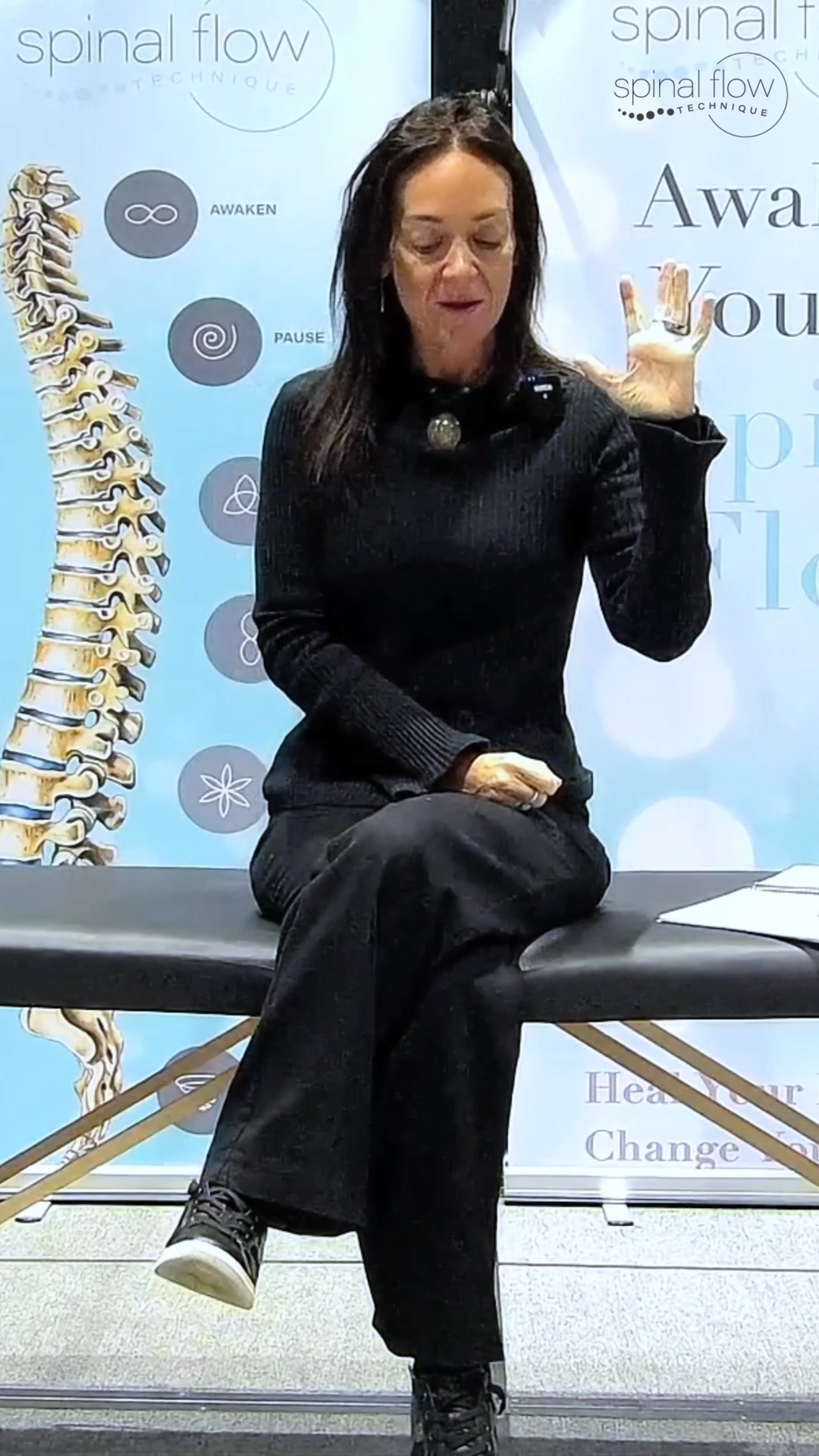 Spinal Flow Technique ad creative, July 2026