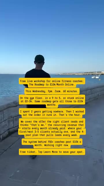 Thecoachestrayner ad creative, June 2026