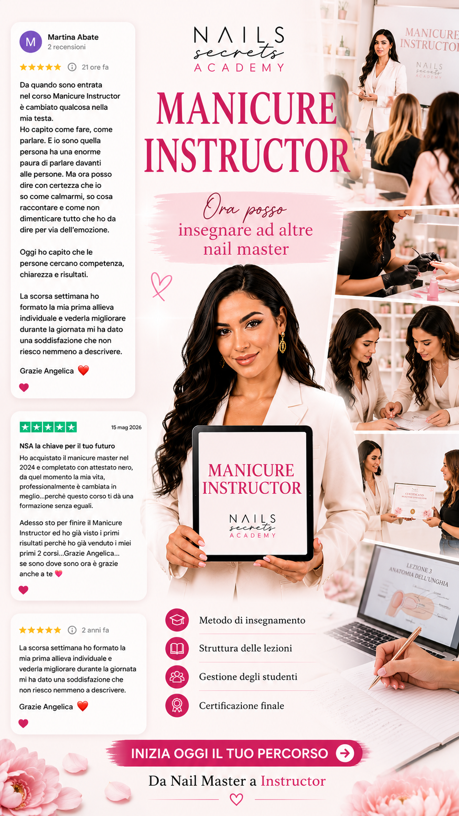 Nails Secrets - Corsi di manicure ad creative, July 2026