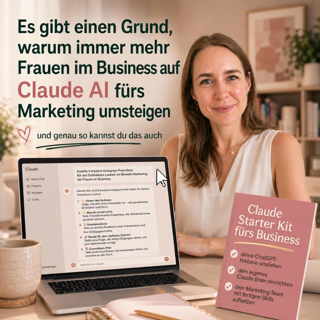 Katharina Nahm - Launch Mentorin ad creative, June 2026