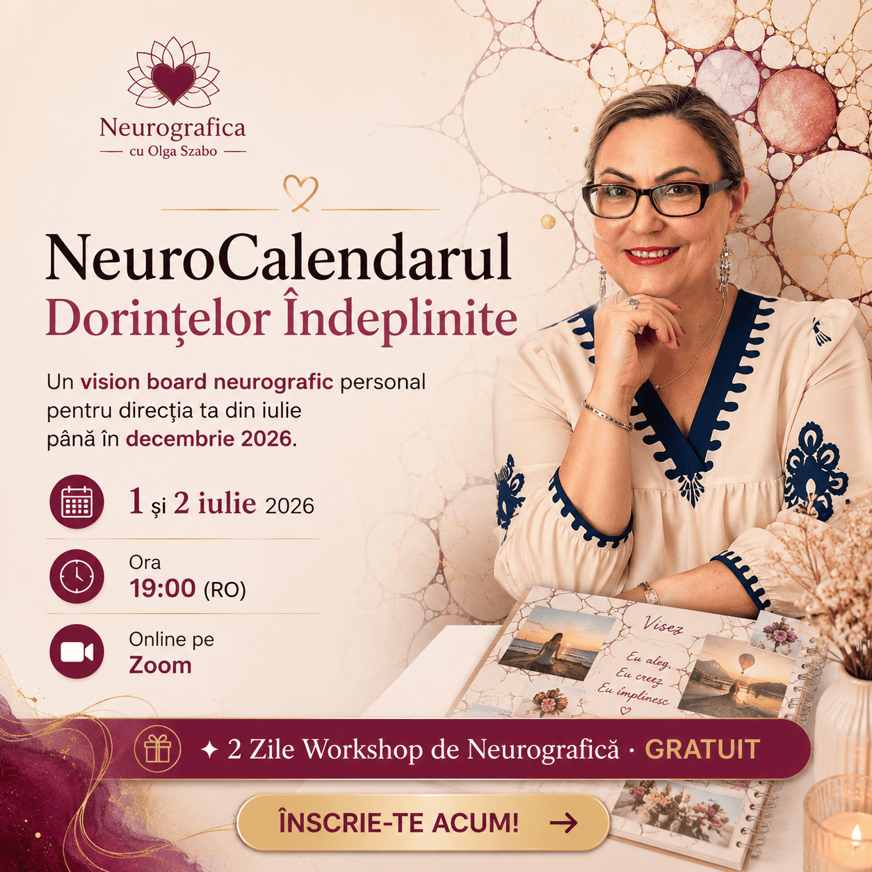 NeuroGrafica cu Olga Szabo ad creative, June 2026